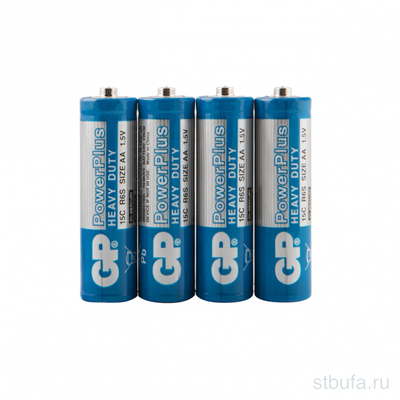 Элемент питания  (батарейка)  GP R06 POWERPlus б/б 4шт/уп 