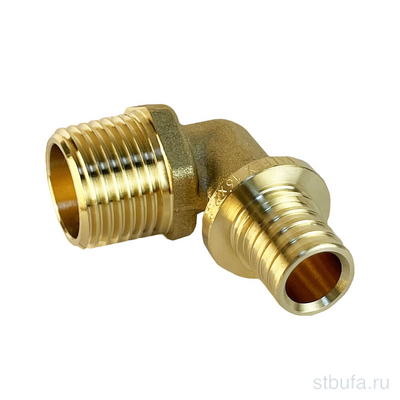 Угольник надвижной с переходом на нар.р. 16(2,2) х 3/4  (VALFEX) (160/10) К