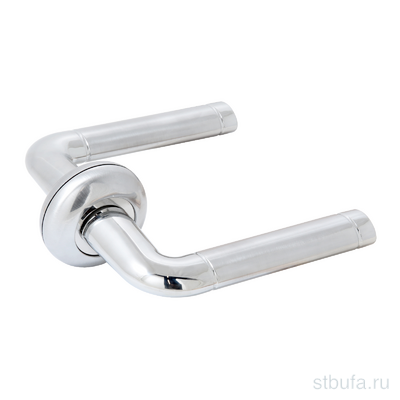 Комплект ручек СТАНДАРТ P28 SN/CP(SC/CP) мат.хром/хром квадрат 140 мм (40)